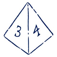 the three sides of a triangle with numbers on it