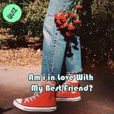 This love quiz will tell you if you’re in love with your best friend. Halloween Nail Colors, Spring Jeans, Am I In Love, Love My Best Friend, With My Best Friend, Converse Red, Red Converse, Red Boots