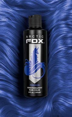 Poseidon Hair Colour - 118 mL-Arctic Fox-Tragic Beautiful Navy Blue Hair Dye, Artic Fox Hair, Blue Hair Dye, Fox Hair Dye, Arctic Fox Hair Dye, Navy Blue Hair, Vivid Hair, Jennifer L Armentrout, Dyed Hair Blue