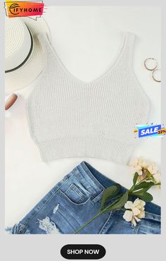 Apricot Cropped Woolen Knit Vest Beige Cropped Knit Top, Beige Ribbed Knit Crop Top, Spring Knitted V-neck Crop Top, Beige Knitted Crop Top, Seamless Beige Knit Top, Beige Seamless Knit Top, Knitted Cropped Top For Spring, Seamless Solid Knit Top, Trendy Knitted Beige Tops