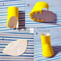 step by step instructions on how to make an egg carton with paper machs