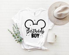 Birthday Boy Mickey Mouse Shirt, My First Disney Trip Shirt Boy, Disney Birthday Boy Shirt, Disney Birthday Shirt Boy, Disney Birthday Shirts, Disney World Birthday, Disney Birthday Shirt, Custom Disney Shirts, Birthday Boy Shirt