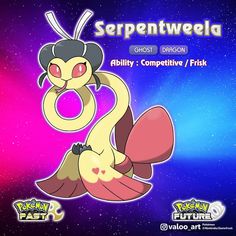 an image of a pokemon wallpaper with the name serpenttweld on it