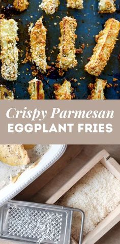 crispy parmesan eggplant fries are an easy appetizer for any occasion