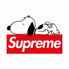 Snoopy Svg, Supreme Sticker, Logo Archive, Supreme Logo, Supreme Wallpaper, Snoopy Pictures, Image Svg, Cricut Projects Vinyl, Free Logo