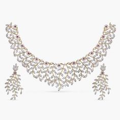 Lillian Nakshatra CZ Necklace Set | Popular Necklace Sets by Tarinika Diomand Necklace, Kundan Jhumka Earrings, Short Necklaces, Popular Necklaces, Antique Bracelets, Indian Necklace, Indian Jewelry Sets, Necklace Sets, Cz Necklace