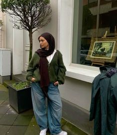 Hijabi Fits Ideas, Winter Fits Hijabi, Hijabi Winter Fits, Fall Hijabi Outfits, Hijab Fashion Inspiration Winter, Streetwear Hijabi, Hijabi Winter Outfits, Casual Outfits Hijab