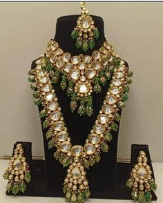 Zevar Bridal necklace Green Kundan Bridal jewellery Necklace By Zevar Kundan Bridal Jewellery, Sabyasachi Wedding, Bridal Choker Set, Wedding Choker Necklace, Bridal Jewelry Necklace, Indian Bridal Jewelry Sets, Victorian Necklace, Bridal Choker