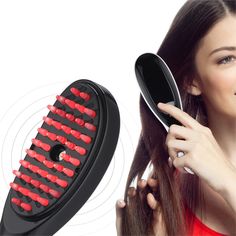 Discover the Ultimate Solution for Hair Loss with our Electric Massage Comb Are you tired of dealing with hair loss and looking for an effective solution? Look no further! Our Cross-border Electric Massage Comb is specially designed to combat hair loss and promote scalp health. Features: Micro Current Head Meridian Massager Blue and Red Light Therapy Hair Brush Massager with Spray Scalp Comb Soft and Gentle Massage Head Easy-to-Use and Portable Design Durable Construction with High-Quality Materials Benefits: Improves Blood Circulation Nourishes Hair Follicles Reduces Hair Loss Significantly Enhances Scalp Health Stimulates Hair Growth Improves Overall Hair Quality Convenient for Home or On-the-Go Use Easy to Clean and Maintain Promotes a Pleasant and Relaxing Experience Long-lasting and R Scalp Hair Growth, Dunner Wordend Haar, Blue Light Therapy, Scalp Brushing, Stimulate Hair Follicles, Long Healthy Hair, Hair Issues, Hair Massage, Scalp Oil