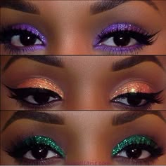 Makeup Make Up Designs, Make Up Gold, Morphe Eyeshadow, Party Make-up, Drag Make-up, Dramatic Eye Makeup, Star Makeup, Morphe Brushes