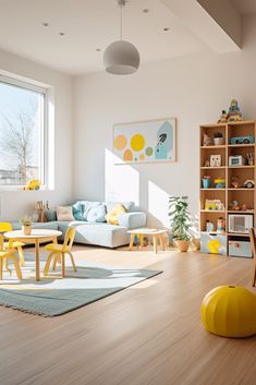 a living room filled with furniture and wooden floors