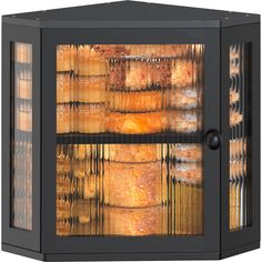 an image of some breads in a glass case