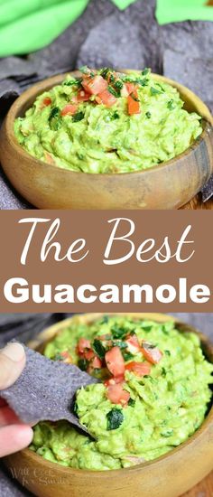 the best guacamole recipe is made with only three ingredients