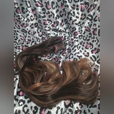 Yacurcur. Synethetic Wavy Long Clip In Double Weft Hairpiece Extensions. Chocolate Brown To Golden Blonde. 4pcs 220g 20inch. Brown To Golden Blonde, Lace Closure Bob, Brown Straight Hair, Black Hairstyles With Weave, Brunette Ombre, Brown With Blonde Highlights, Wavy Hair Extensions, Wavy Ponytail, Ginger Women