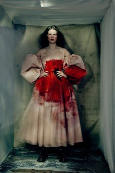 Alexander McQueen Fall 2021 Ready-to-Wear Photos Mcqueen Savage Beauty, Horror Fashion, Paolo Roversi, Sarah Burton, Mc Queen