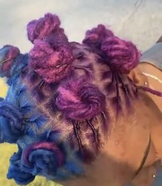 Dyed Locs Hairstyles, Unique Loc Styles, Faux Locs Colored, Black Locs, Hairstyles For Locs, Dyed Locs, Dyed Hair Ideas, New Hair Look, Color For Black Hair