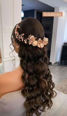 Hair With Pearls, Braided Hairdo, Really Long Hair, Graduation Hairstyles, Pretty Braided Hairstyles, Hair Up Styles, Party Hairstyles, Bride Hairstyles