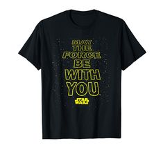 PRICES MAY VARY. Officially Licensed Star Wars Tee Shirt 17STRW00329A-004 Lightweight, Classic fit, Double-needle sleeve and bottom hem Funny Star Wars Shirts, Star Wars Tee Shirts, Funny Star Wars, Galaxy Shirt, Galaxy T Shirt, Pop Pop Shirts, Star Wars Tees, Star Wars Outfits, Star Wars Merchandise