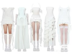 White Outfits Kpop, Kpop Idol Outfits Stage, Kpop Stage Outfits Ideas 5 Members, White Concert Outfit, Preformance Outfits Kpop, Kpop Stage Outfits Ideas, Stage Outfits Ideas, Stage Outfits Kpop