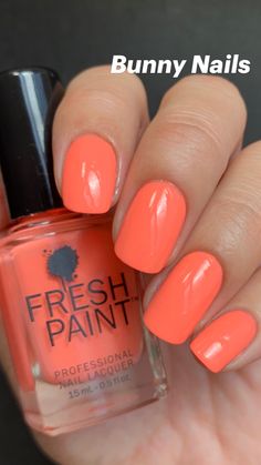 Mail Colors For The Beach, Pastel Nails Ideas, Summer Nails Designs 2023, Mail Colors, Summer Nails Coffin, Nail Art 2023, Summer Nails Designs, Orange Nail, April Nails