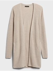 Washable Merino-Blend Long Cardigan Sweater | Banana Republic Travel Clothes Women Airplane, Womens Long Cardigan Sweaters, Long Cashmere Cardigan, Long Cardigan Sweater, Travel Clothes Women, Knit Texture, Dry Cleaners, Long Sweaters Cardigan, Cashmere Cardigan