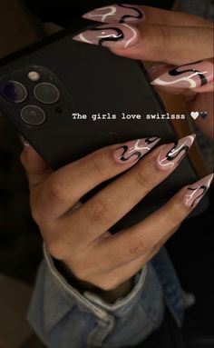 Girly Acrylic Nails, Stiletto Nails Designs, Work Nails, Cute Gel Nails, Unique Acrylic Nails, Acrylic Nails Coffin Short, Glam Nails, Square Acrylic Nails