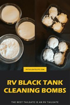 Got to try this! RV Black Tank Cleaning Bombs Rangement Caravaning, Rv Plumbing, Rv Cleaning, Rv Redo