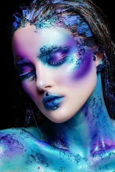 Alien Make-up, Extreme Make-up, Editorial Make-up, Makeup Clown, Fantasy Make-up, Alien Makeup, Galaxy Makeup, Extreme Makeup, Learn Makeup