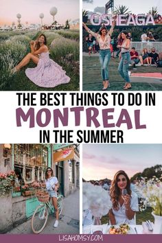 the best things to do in montreaal in the summer