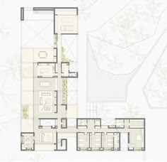 the floor plan for an apartment building