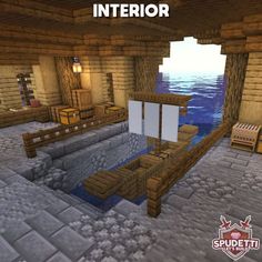 an image of a room in minecraft