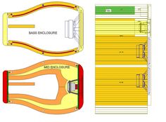 an image of a paper model of a train track and its layout, with instructions on how to make it