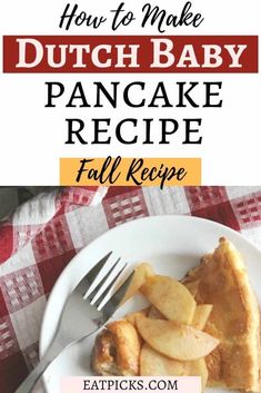 how to make dutch baby pancake recipe for fall