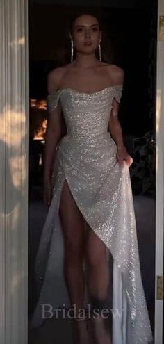 Sparkle Evening Dress, Glitz And Glam Prom Gown, Classy Prom Dresses Elegant Long, Glitz And Glam Long Gown, Glittery Prom Dresses Long, White Prom Dress Long Elegant, Glittery Dress Long, Glittery White Dress, Glittery Long Dress