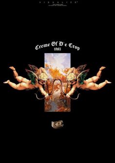 the album cover for cremee off d'e top, featuring two chers holding