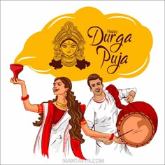 Durga Puja Image, Durga Puja Kolkata, Creative Banners, Happy Navratri Images, Festivals Of India