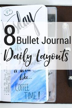 8 Unique Bullet Journal Layout Ideas | bullet journal daily layout | bullet journal daily spread | bullet journal daily layout ideas | bullet journal daily layout simple | bullet journal daily layout inspiration | bullet journal daily layout fun | bullet Daily Bullet Journal Layout, Good Notes Daily Planner, Planner Setup Ideas, Bullet Journal Daily Spread, Bullet Journal Layout Ideas, Journal Layout Ideas, Bullet Journal Daily, Daily Bullet Journal, Bujo Layout