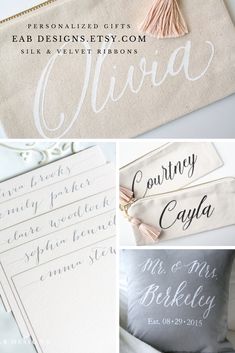 wedding gift ideas for brides and grooms from personalized gifts to hand - written calligraphy