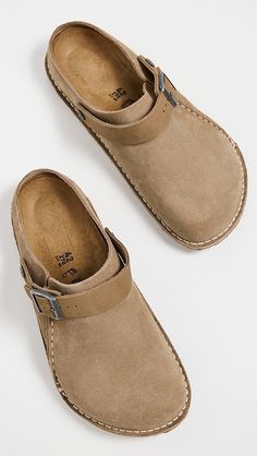 Birkenstock Lutry 365 Suede Mules | Shopbop Birkenstock Sandals Men, Ariat Boots, Suede Clogs, Birkenstock Women, Suede Mules, Birkenstock Sandals, Barefoot Shoes, Swag Shoes, Birkenstock Shoes