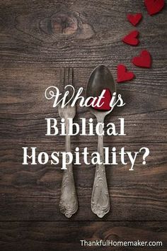 the words what is biblical hospital? on a wooden table with hearts and spoons