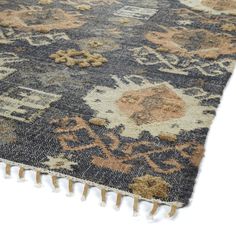 Kaleen Alejandra ALJ98 Rugs | Rugs Direct Space Elephant, Kaleen Rugs, Flatweave Rugs, Southwestern Rug, Rug Direct, Navy Rug, Navy Area Rug, Navy And Brown, Ancient Cultures