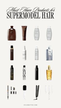 90s Hair Products, Styling Products For Fine Hair, 90s Supermodel Hair, Products For Short Hair, Styling Wavy Hair, Hair Products Aesthetic, Wavy Hair Styling, Aesthetic Wishlist, Hairstyling Tips