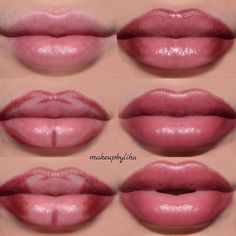 application rouge à lèvres lip gloss contours Busted Lip Makeup, Conclear Makeup Placement, Lip Color For Olive Skin, Valentines Makeup Looks Simple, Cute Makeup Looks Natural, Makeup Bibir, Full Lips Makeup, Lip Makeup Tutorial, How To Do Makeup