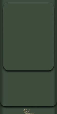 the back side of a dark green phone case