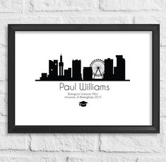 a black and white poster with the words paul williams university of birmingham, england on it