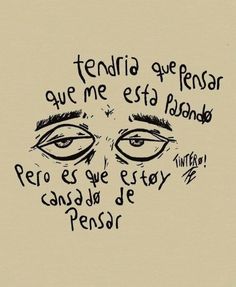 a drawing of an eye with words written in spanish and english on the upper half of it