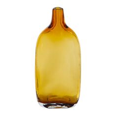 a brown glass bottle is shown on a white background