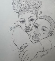 Love cute drawings Black Couple Drawing Sketches, Cute Couple Sketch, Nana Drawing, Baddie Drawings Sketch, Baddie Art, Powerpuff Boys, Beach Art Painting, Couple Sketch