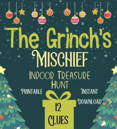 the grinch's misshef indoor treasure hunt is now available for free