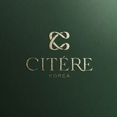 the logo for a korean restaurant called citere korea, which is located in kore